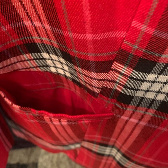 ❤️HP🌺🌟NY&C Haymarket Check Red Blazer XL Petite (ECU) - Picture 5 of 10